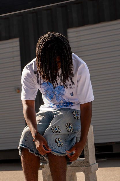 Crucifix Carpenter Jorts - Unisex