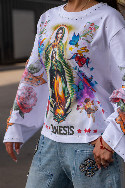 Mother Mary Long Sleeves - Unisex