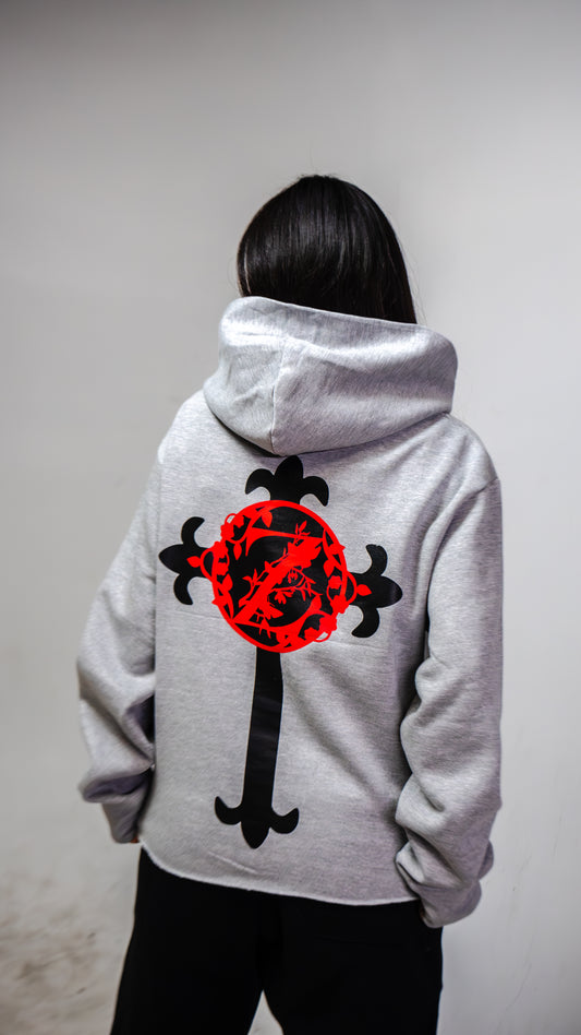 Z cross hoodie