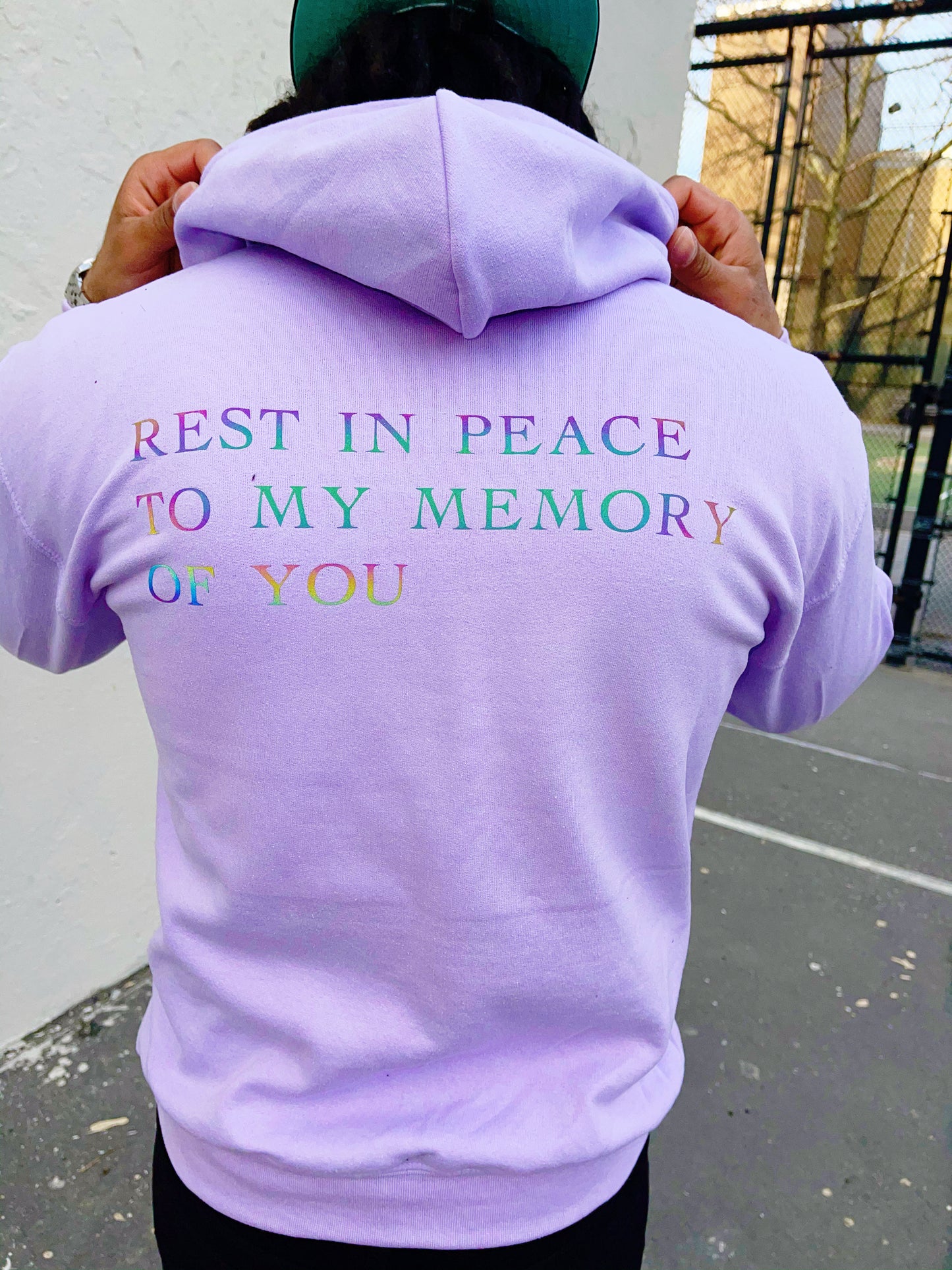 Rest in peace in my memory of you hoodies