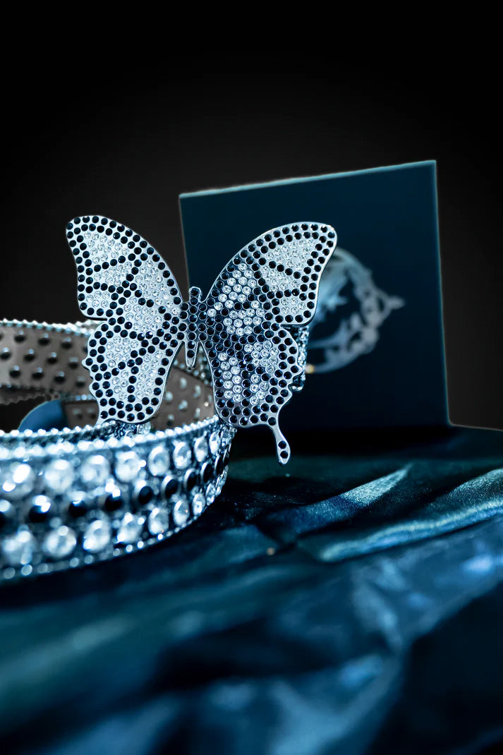 Rhine stone Butterfly belt