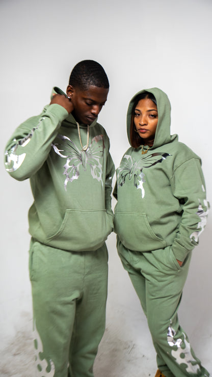 Chrome y2k hoodies