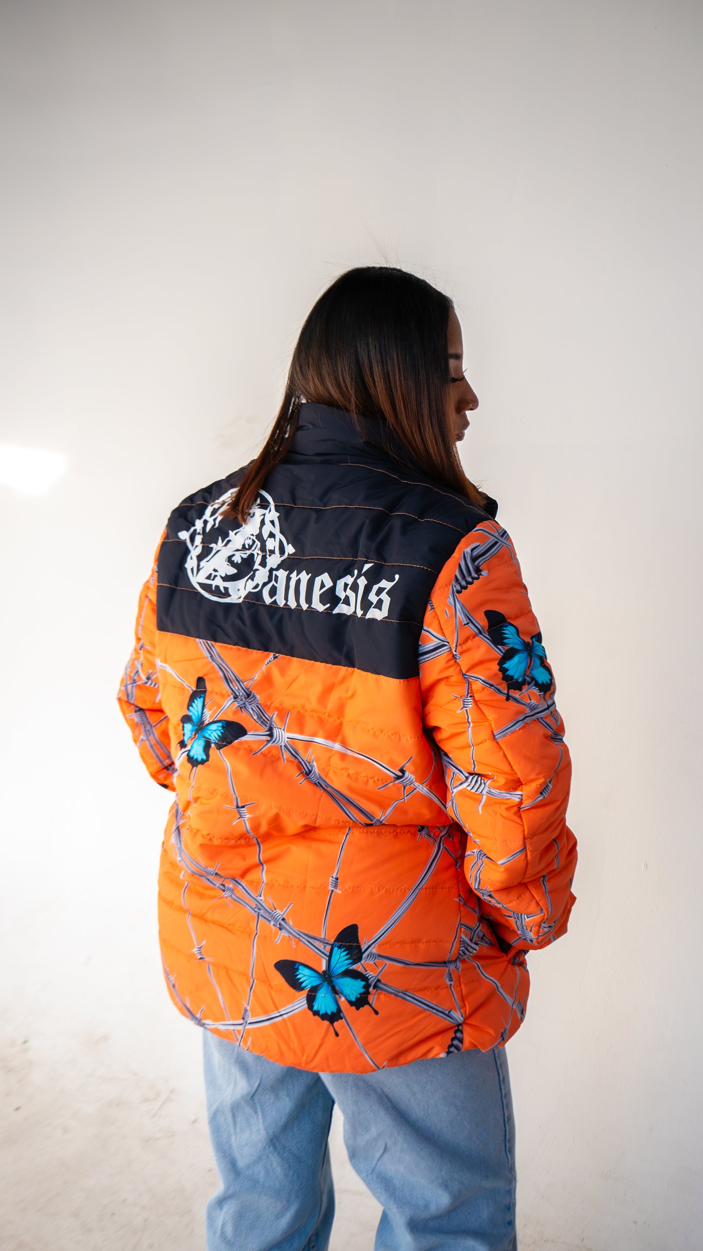 Barb Wire Lightweight puffer jackets