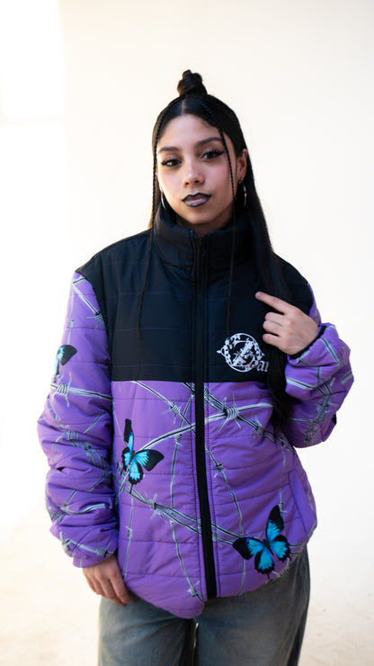 Barb Wire Lightweight puffer jackets