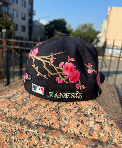 Cherry blossom Yankee hat (pink)