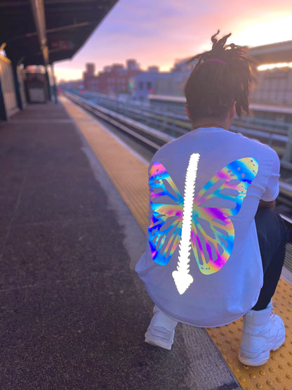 Butterfly spine T-shirts