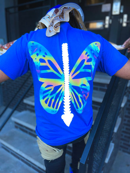 Butterfly spine T-shirts