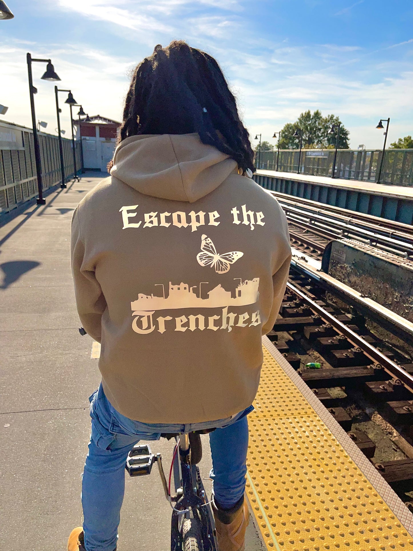 Escape the trenches hoodie